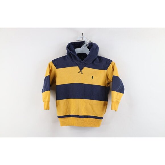Vintage 90s Ralph Lauren Toddler 4T Faded Striped Rugby Vintage 90s Ralph Lauren Toddler 4T Faded Striped Rugby